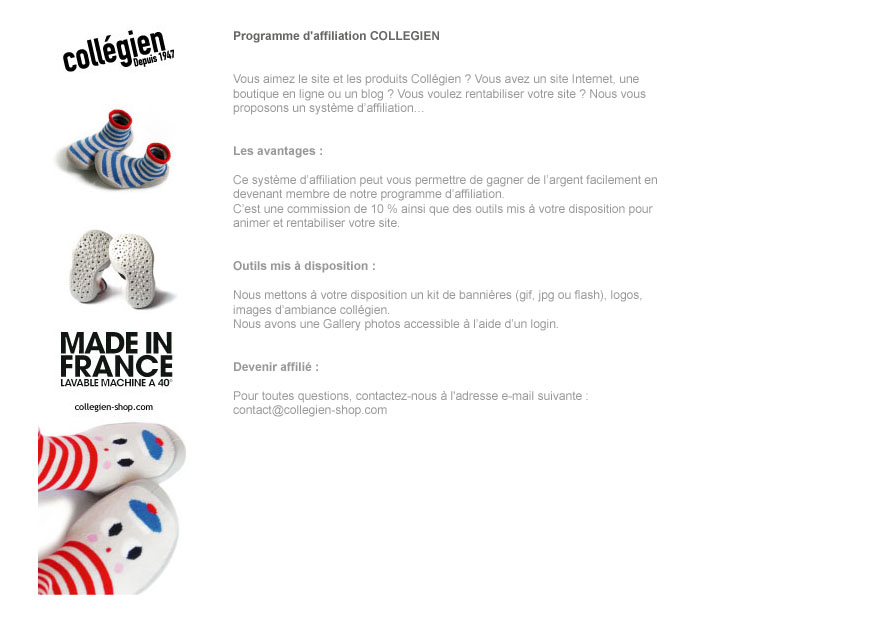 Affiliation coll&eacute;gien