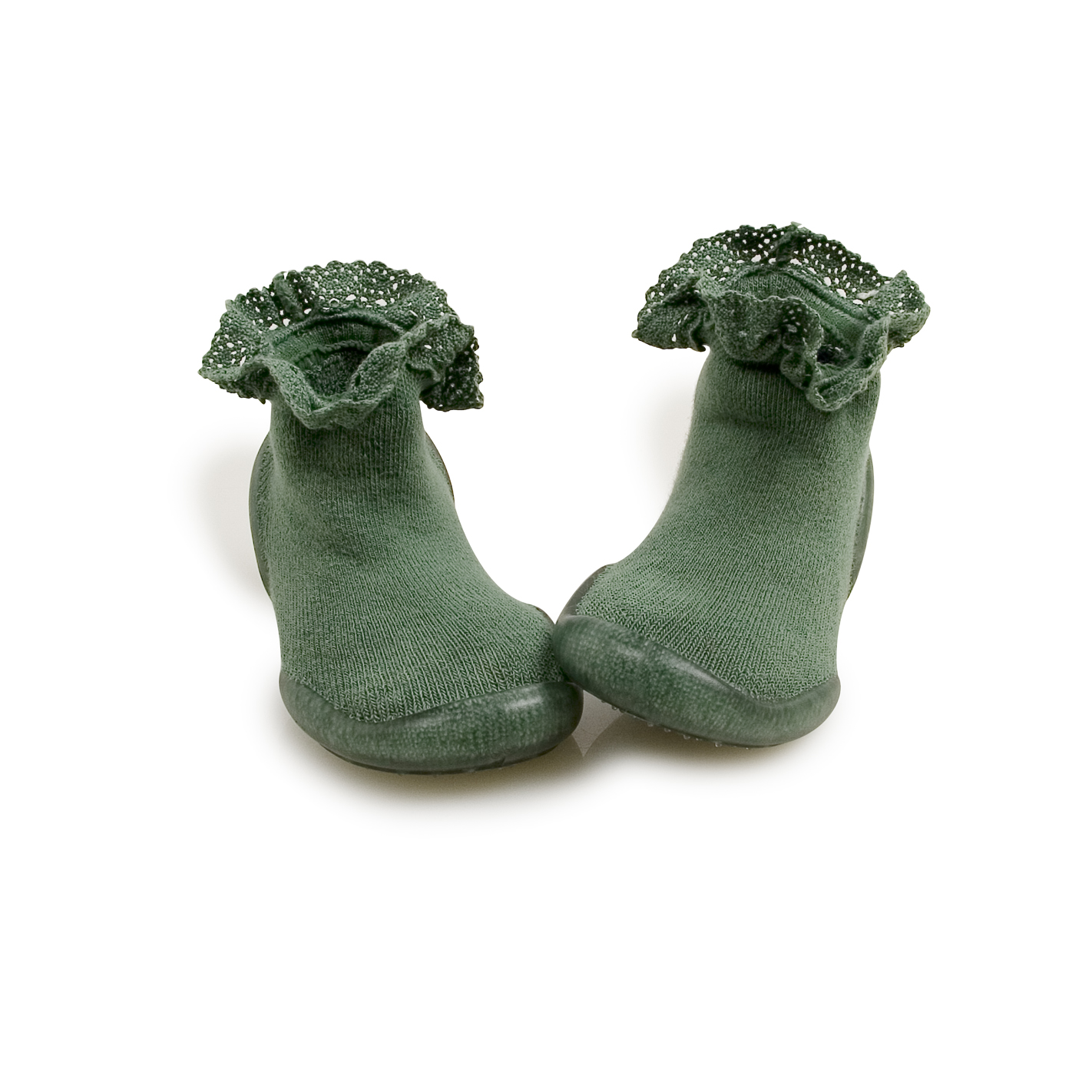 collégien Mademoiselle N°748 - Chaussons avec semelle transparente