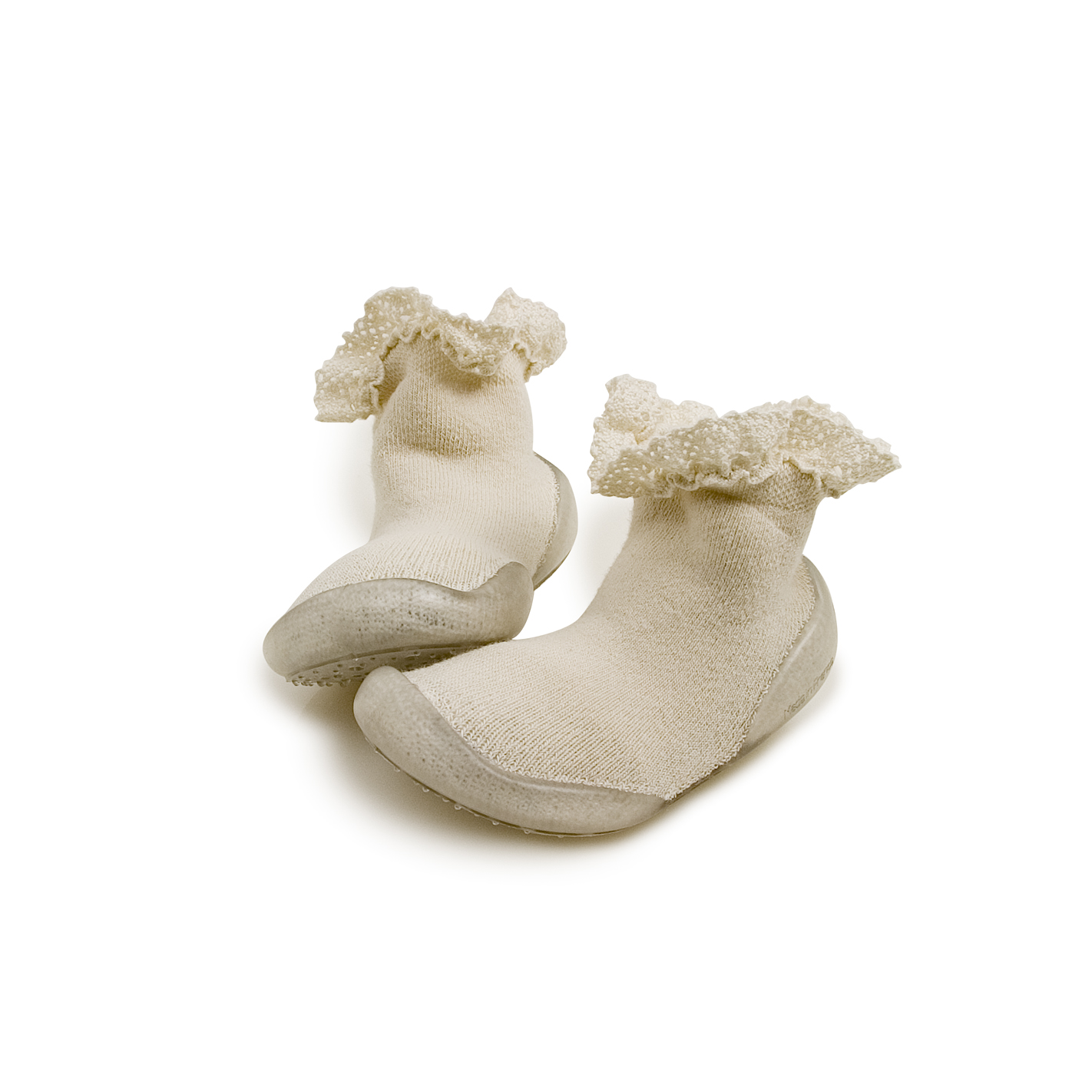 collégien Mademoiselle N°037 - Chaussons avec semelle transparente
