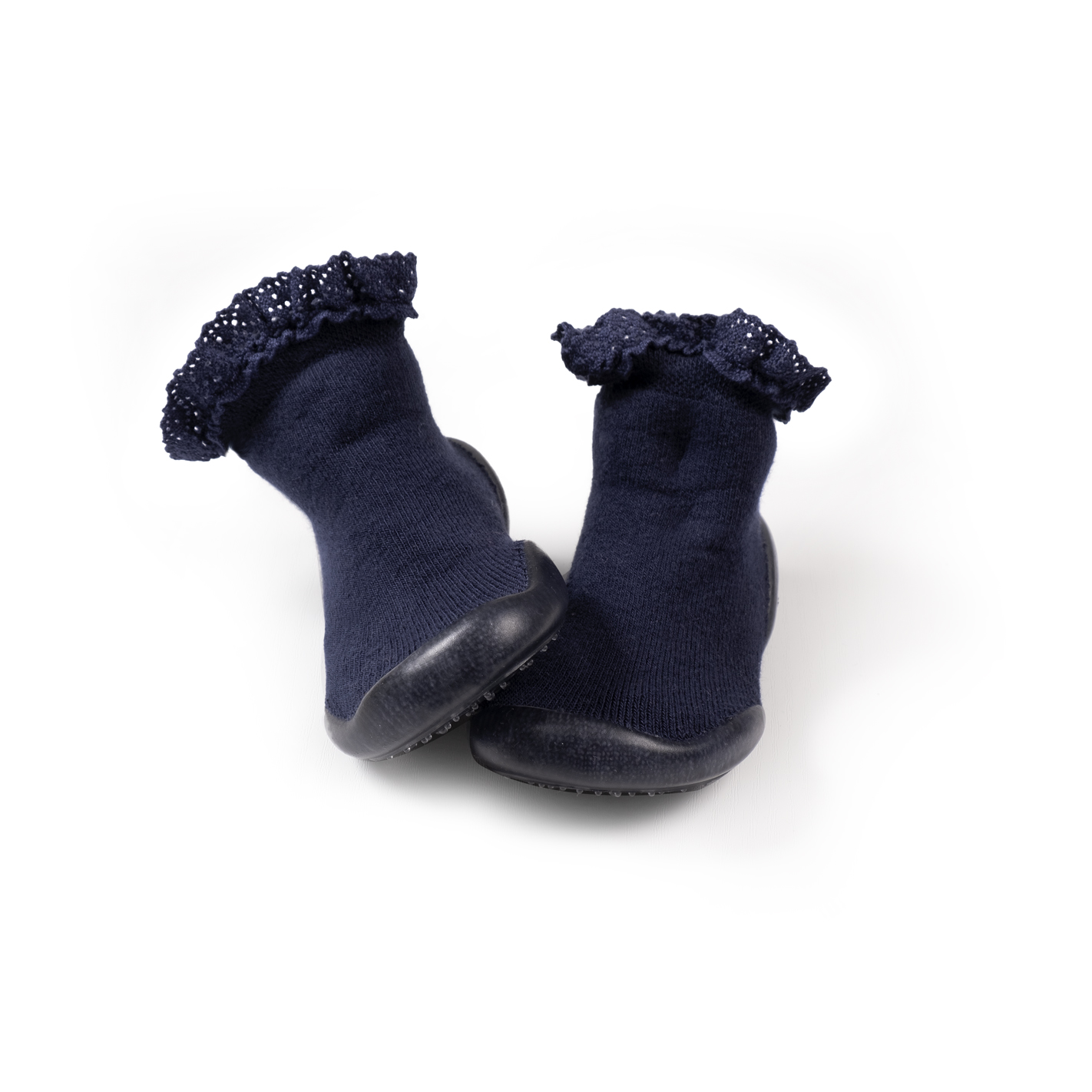collégien Mademoiselle N°044 - Chaussons avec semelle transparente