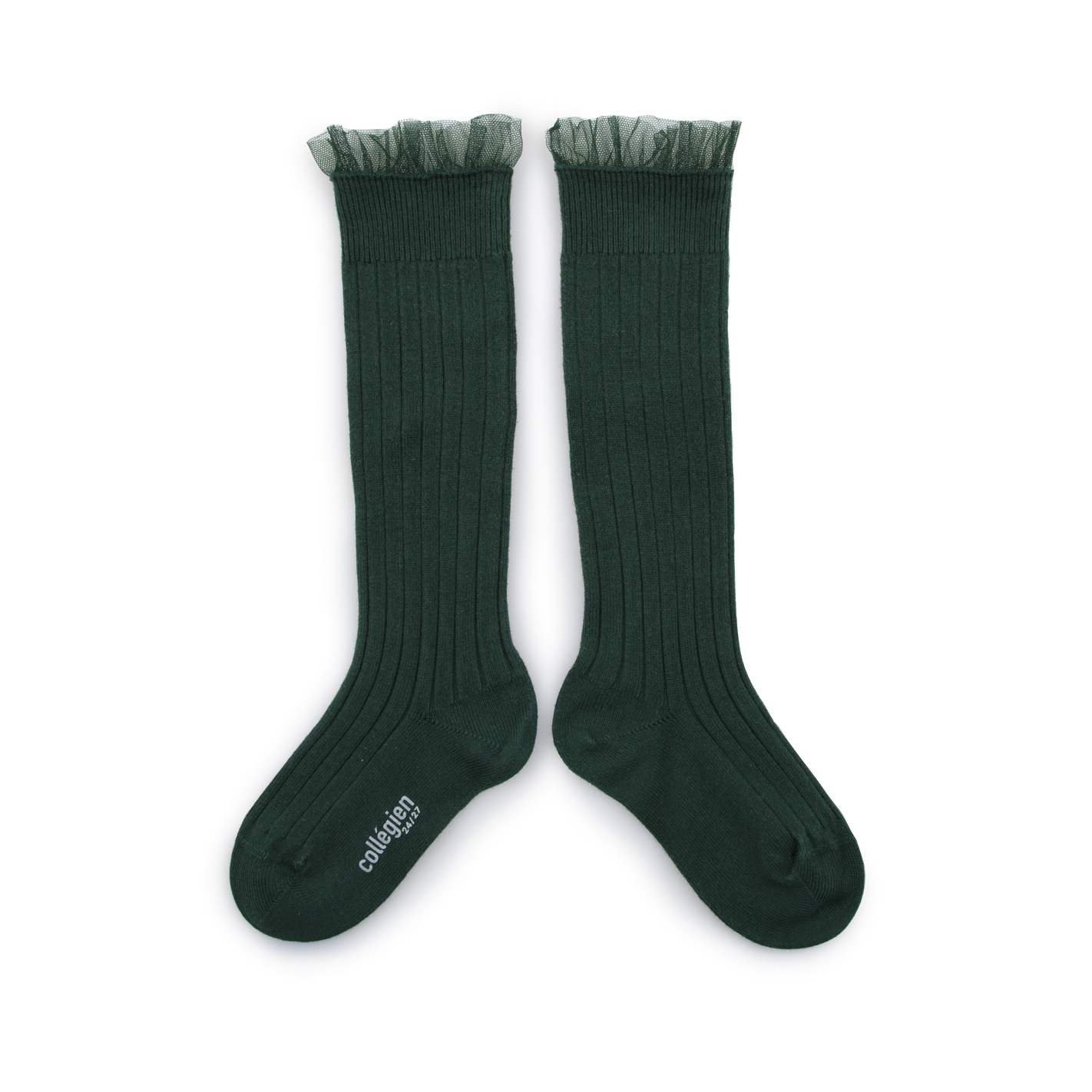 Chaussette haute verte discount