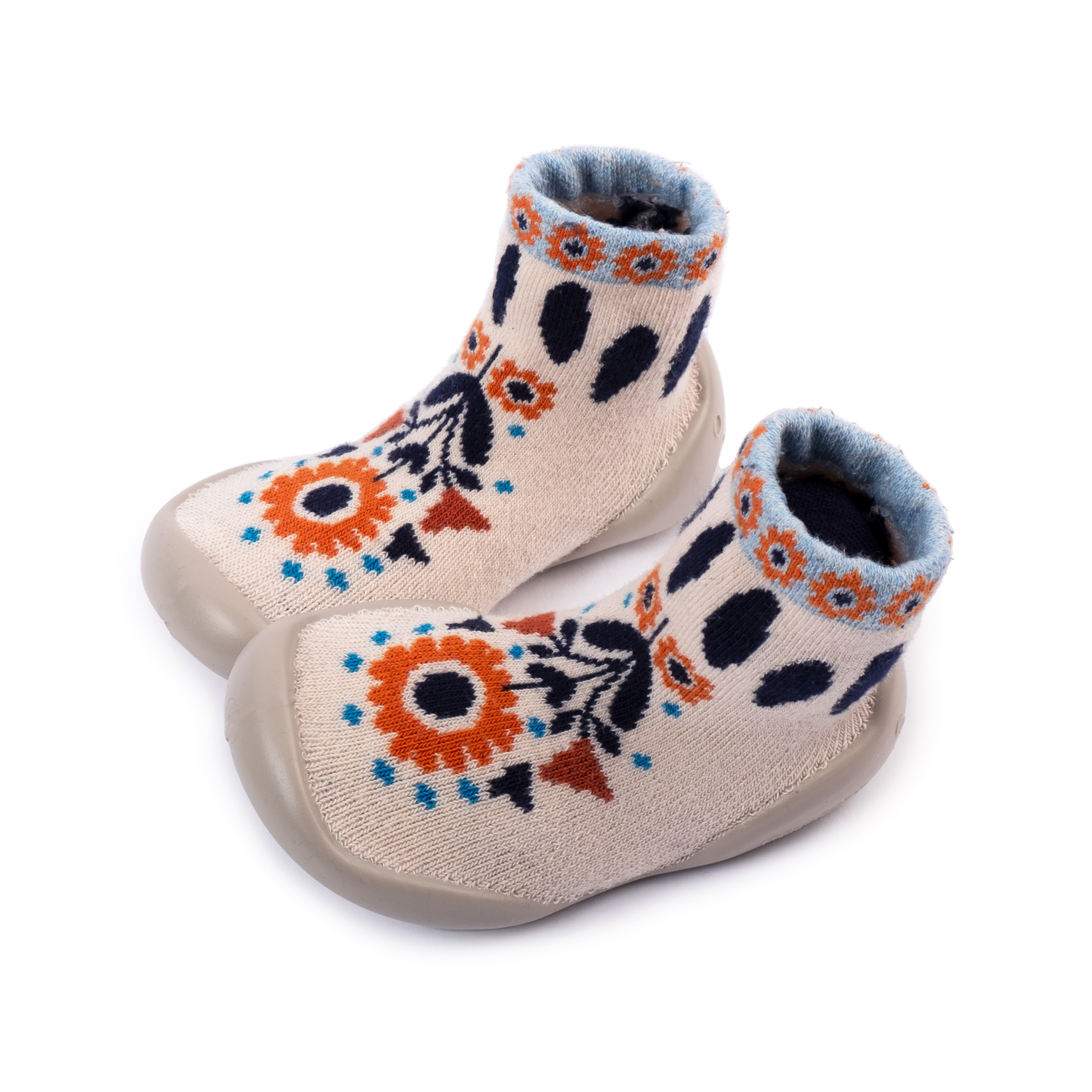 collégien Folk Flower - Chaussons