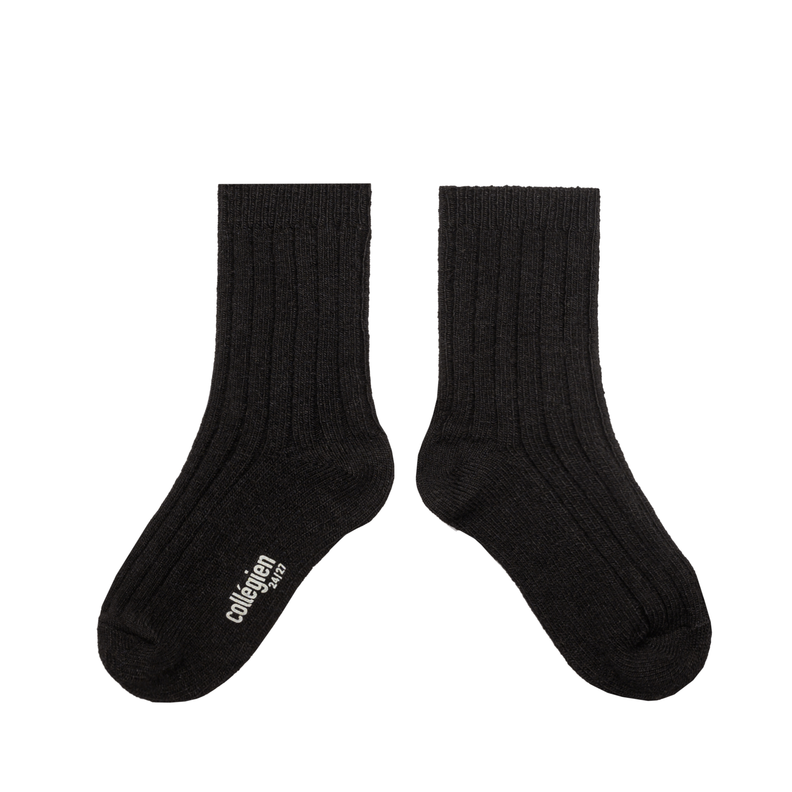 Chaussettes Mi-mollet Laine Mérinos Noir Bottega Veneta, Femme, Taille UK 4-9