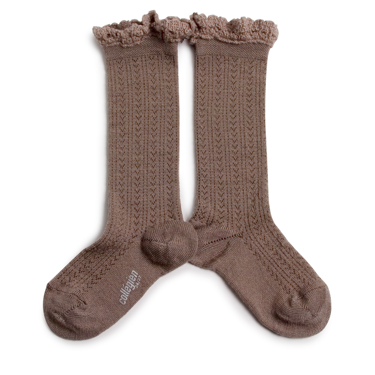 Chaussettes hautes en laine deals