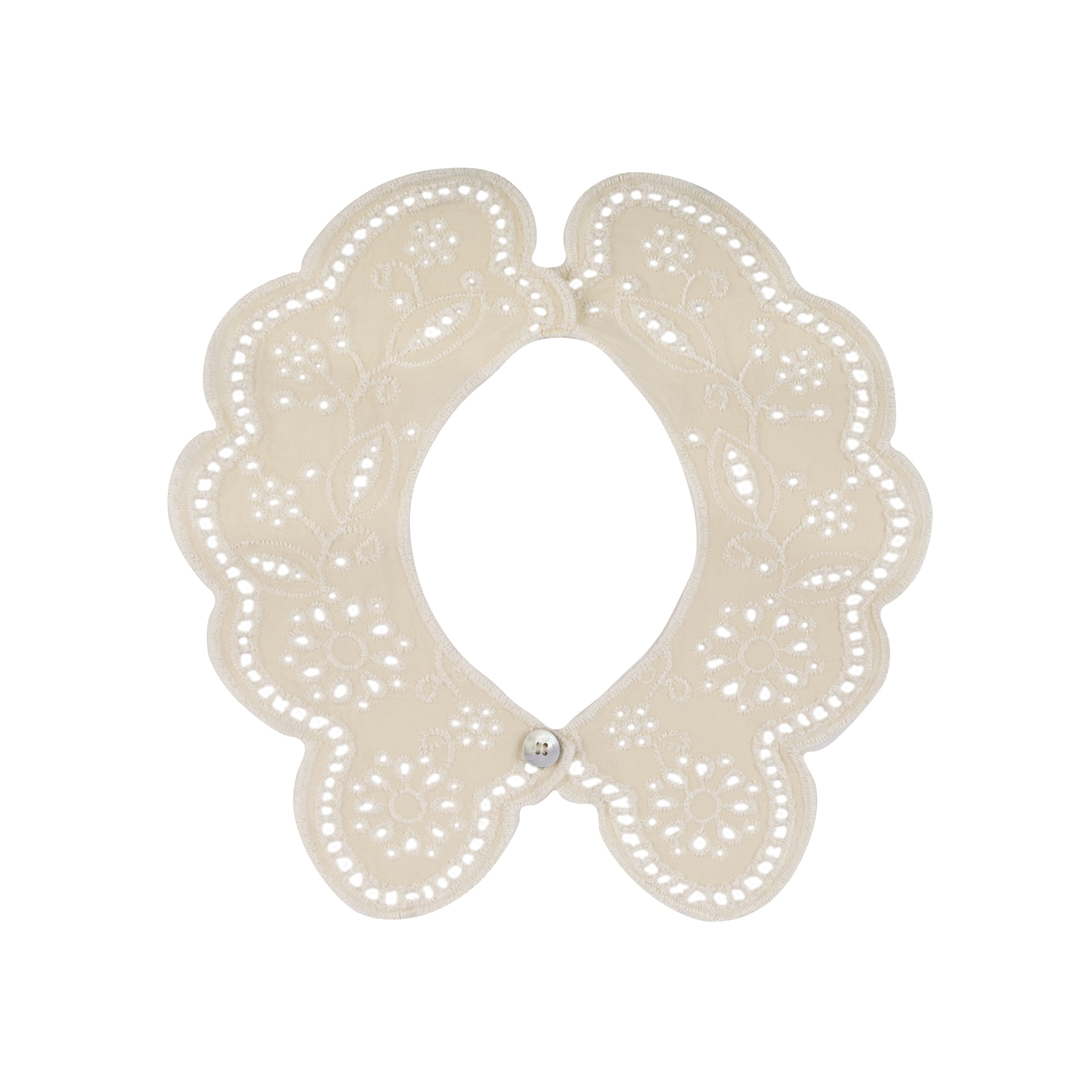 collégien Claudine - Col en broderie anglaise - Doux Agneaux