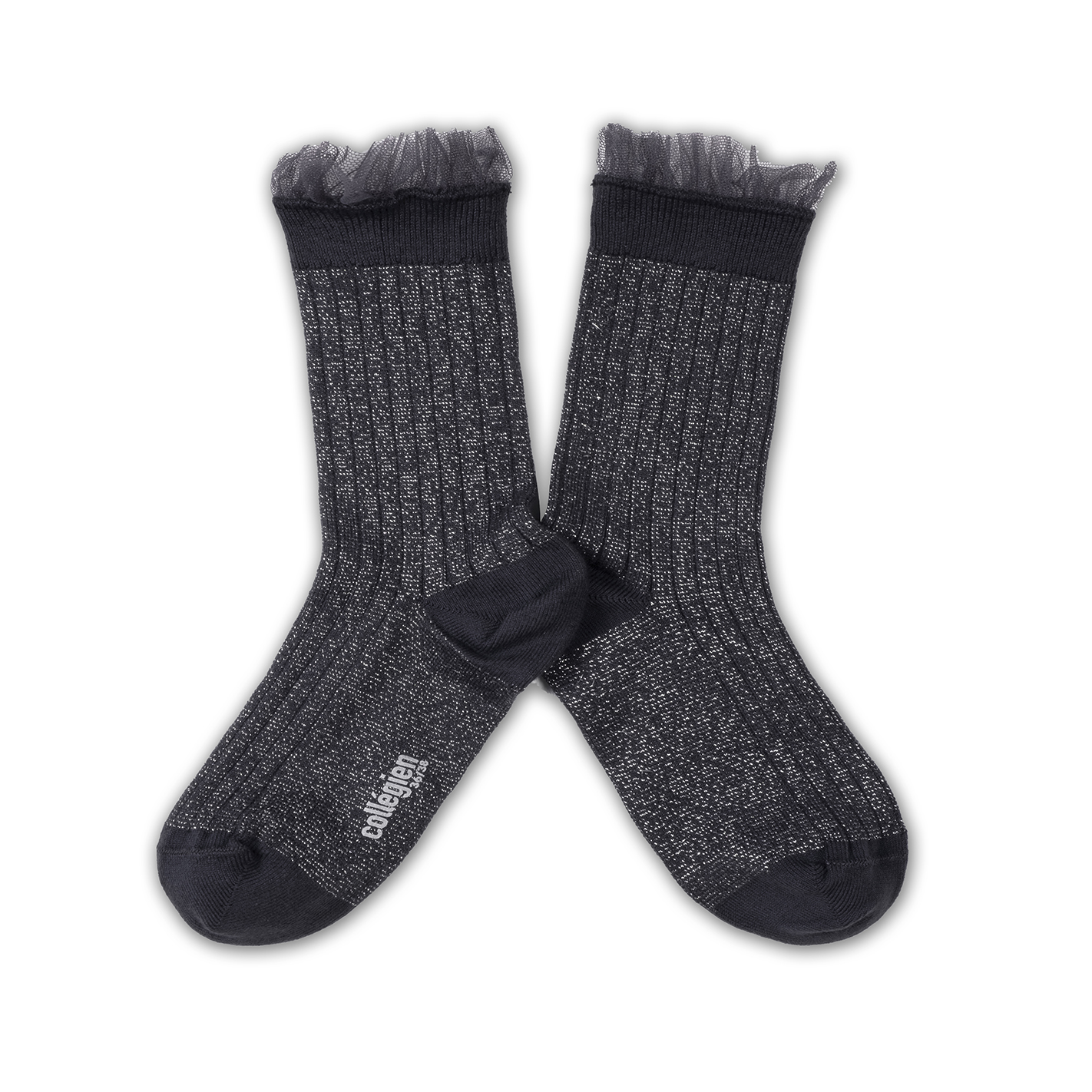 Chaussette brillante cheap