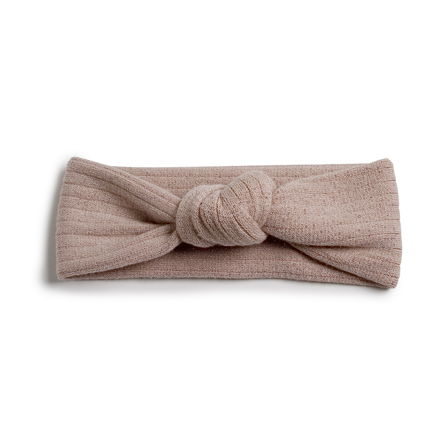 collégien Garance - Bandeau brillant upcyclé - Vieux Rose