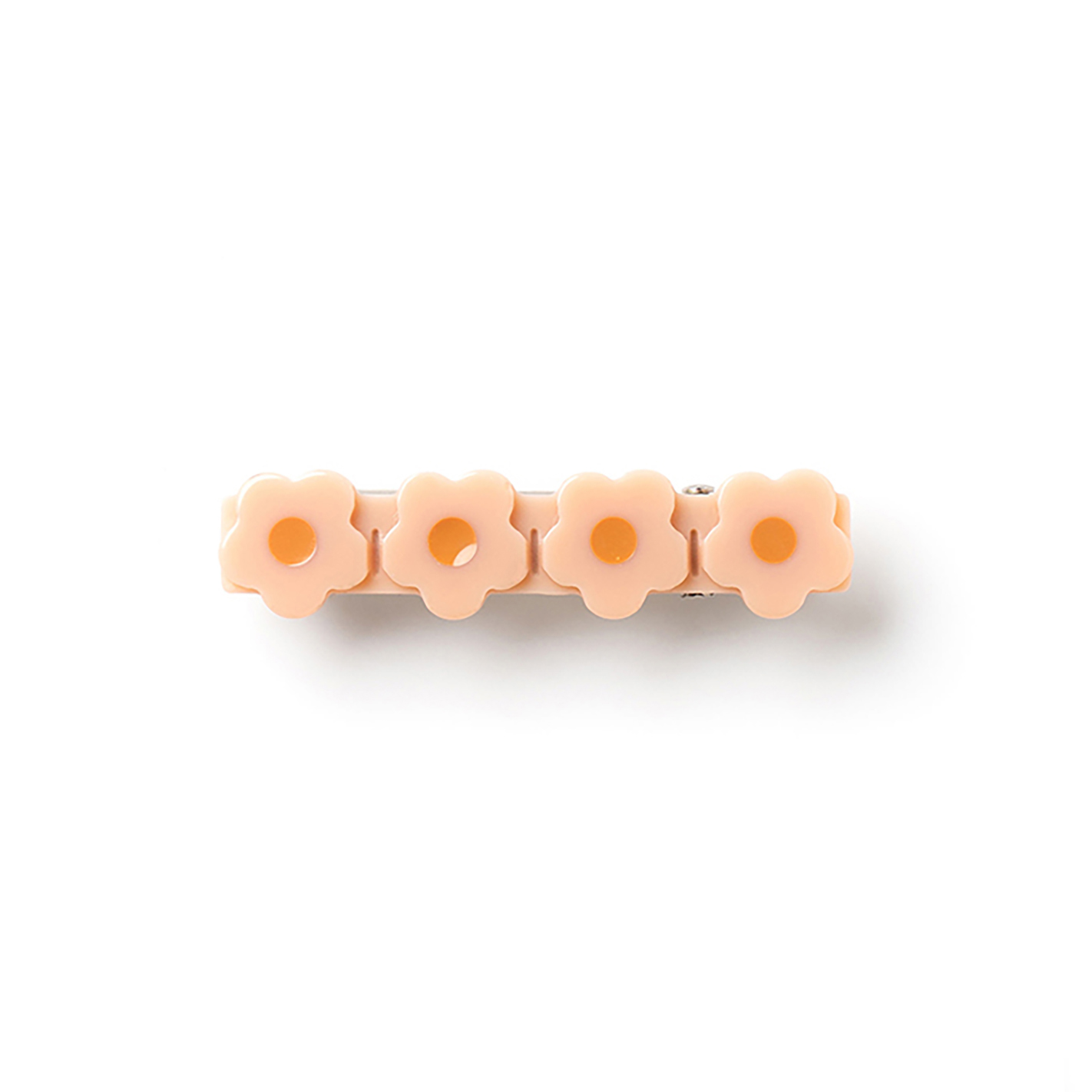 collégien Barrette Fleur - Bois de Rose