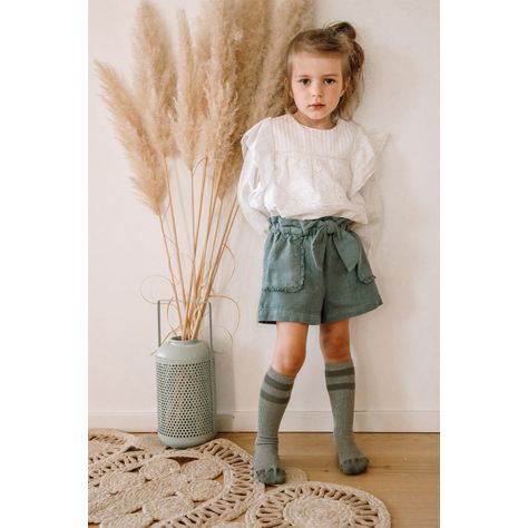 Chaussettes montantes au-dessus du genou en coton à rayures extra Chaussettes montantes au-dessus du genou en coton à rayures extra