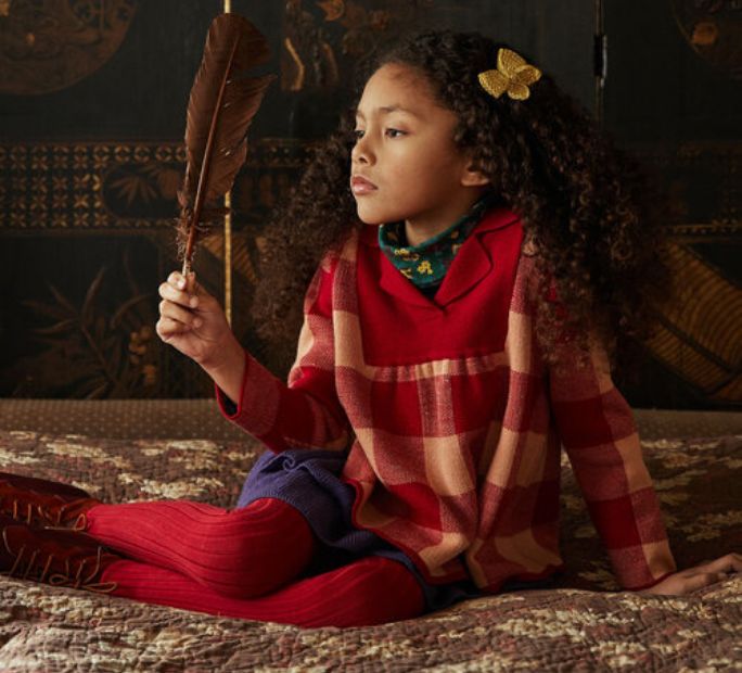 Collant discount argenté fille